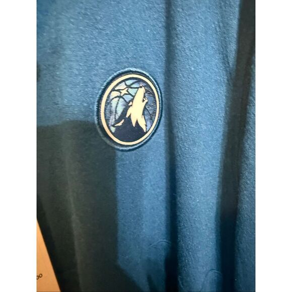 Nike Men's Dri-Fit NBA Timberwolves 1/2 Zip City Edition Pullover Blue XL NWT - Picture 8 of 16